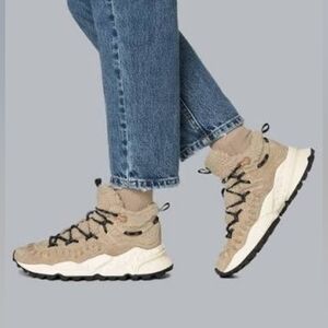 Flower Mountain Morican Woman Suede/Shearling Beige Donna - Women's 38/7.5
